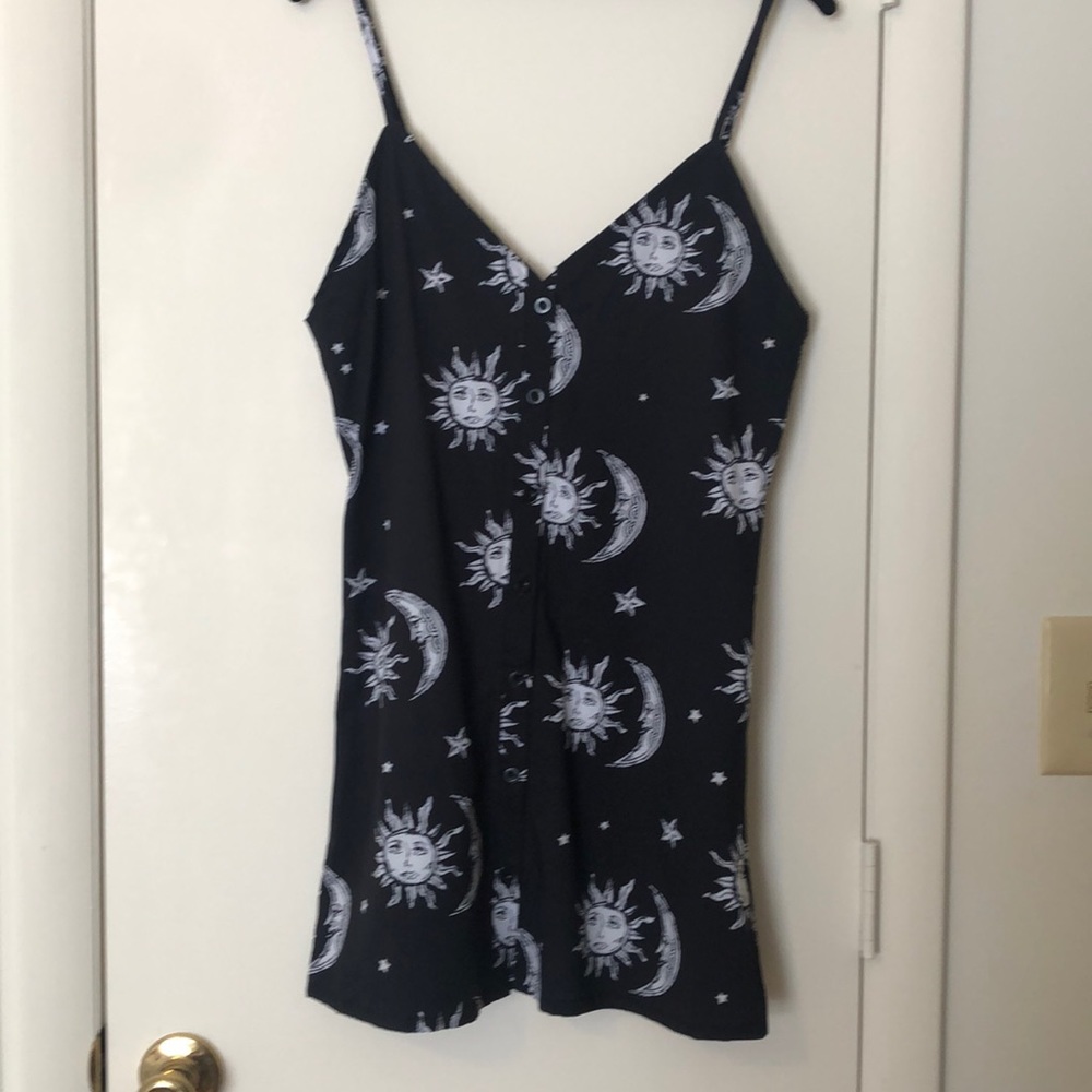 Astrology print dress